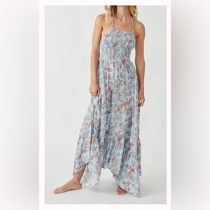 Free People Heat Wave Printed Maxi // great condition - worn once, size M